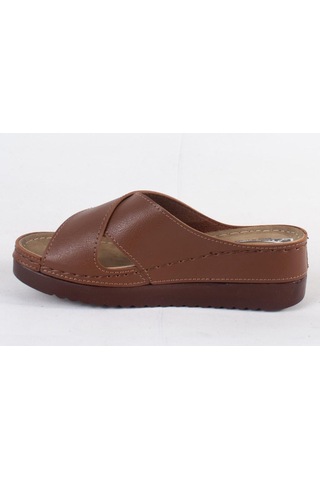 Dagoster Dza37-3029 Taba Günlük Ortopedik Kadın Terlik