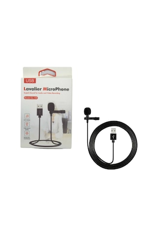 Lavalier Usb Type A Yaka Mikrofonu Canlı Yayın Youtube Video 138