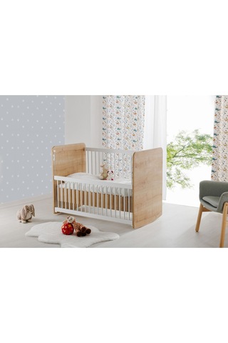 Bw1076 - Pratik Anne Yanı Sallanır Beşik Ahşap 60x120 Ahşap