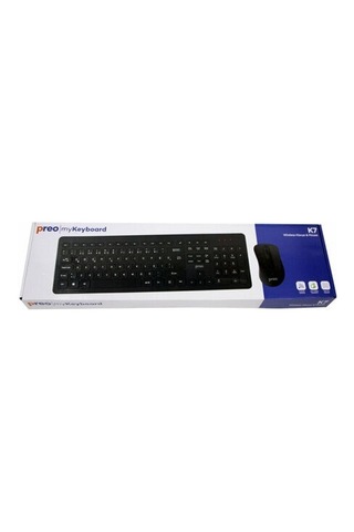 Preo My Keyboard K7 Kablosuz Klavye & Mouse Set