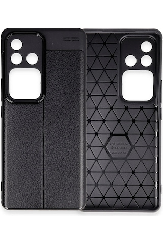 Cosmotex Newface Vivo V30 5g Kılıf Auto Focus Kapak - Siyah