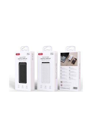 Xo-pb309 20000 Mah Dijital Göstergeli Taşınabilir Powerbank Akıllı Telefon Yedek Güç Cihaz Şarjı Çok Renkli