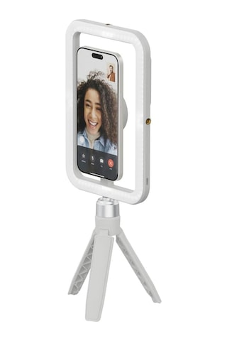 Shiftcam Snapstudio Light Manyetik Led Ring Işık, Ayarlanabilir Parlaklık Ve Renk Sıcaklığı, Usb-c Ş Beyaz