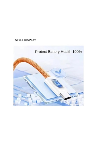 60w Apple İphone Uyumlu İphone 17 / 17 Pro / 17 Air / 17 Pro Max Uyumlu Hasır 1 Metre Hızlı Şarj Kablosu Type-c To Type-c