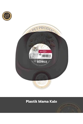 M-pets 3'lü Plastik Mama Kabı