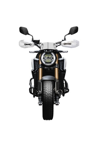 Hp-df018 Honda Cb650r İçin Motosiklet Alüminyum Alaşımlı Ön Cam Galvanik Beyaz Beyaz