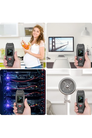 Springsun Taşınabilir Smart Sensor St1393 Emf Metre - Dijital Lcd Elektromanyetik Radyasyon