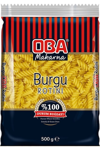 Oba Makarna Burgu 20 x 500 G Oba Makarna Burgu 20 x 500 G