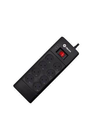 Dexim Sp08dg 8port Akım Koruyucu Priz Siyah 1.8 Metre