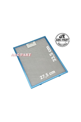 Vestel Uyumlu Ad 6011 B Davlumbaz Alüminyum Filtre 27,5x33,5 Cm - 1 Adet
