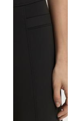Estewoman Yüksek Bel Geniş Paça Pantolon siyah