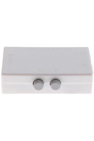 Homyl Mini 2port Manuel Ağ Paylaşım Anahtarı 2ın1 1ın2 Rj45