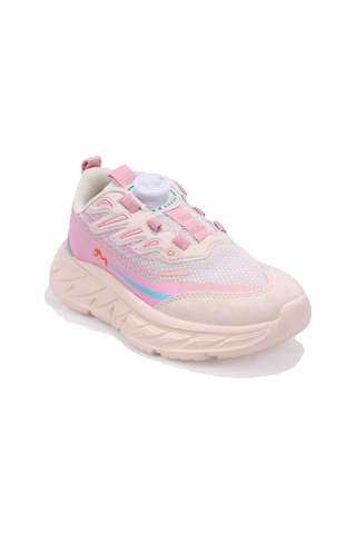 Marco Kids 05-26y518 Bej Pembe Ortopedik Günlük Kız Çocuk Spor Ayakkabı Pembe