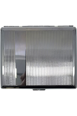 Jean Claude Krom Metal Sigara Tabakası 20 Adet 610481 Gri