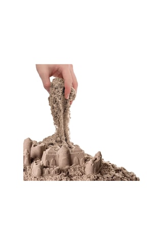 Aksesuarlı Kinetik Oyun Kumu 500 Gr - Kahverengi Kahverengi