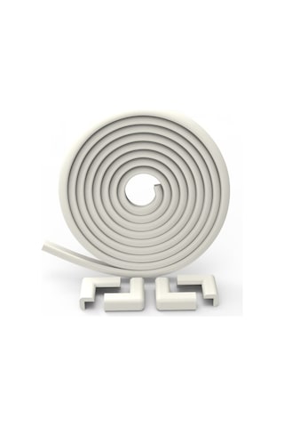 Agubugu Baby - Kauçuk 2 Metre Kenar + 4 Adet Köşe- 8Mm - Krem