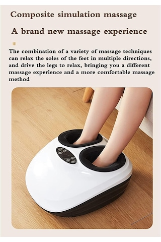 Xıukangnb Isılı Ayak Masajı, Isılı Masaj Makinesi, Shiatsu Derin Yoğurma Yorgun Kaslar Ve Plantar Fasiit İçin Rahatlama Sağlar, Ev Ve Ofis İçin Rahatlama