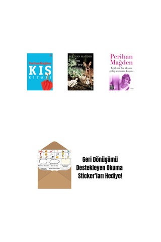 Kış Kitabı + Whom Were We Running From + Korkma Bu Akşam Gelip Çalmam Kapını + Okuma Sticker'ları