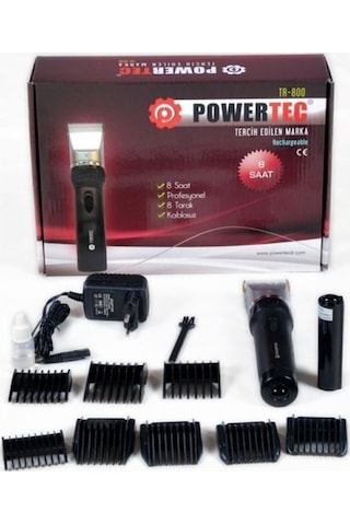 Powertec TR-800 Saç ve Sakal Kesme Makinesi