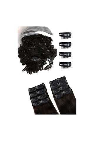 Prodiva Peruk Çıtçıt. Postiş. Yarımay. Kahkül Klipsi 65 Adet