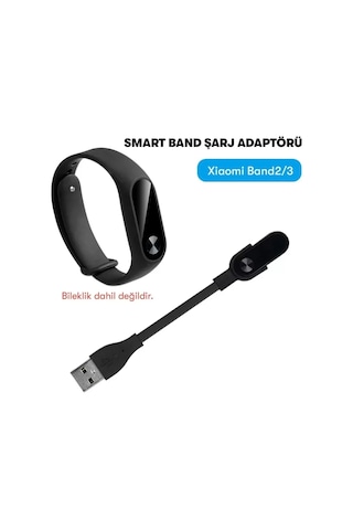 Mepa Newface Mc03 Şarj Adaptörü Xiaomi Mi Band 2/3 Najmaddin