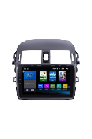 Toyota Corolla 2008-2012 Android 4gb Ram 64gb Rom 8 Çekirdek Carplay Multimedya Teyp