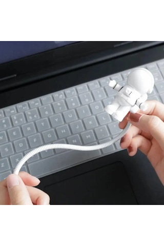 Usb Astronot Gece Lambası, Masa Lambası, Kitap Okuma Lambası Işığı Renkli