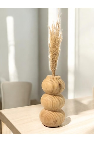 Kılıc Ahşap- Ahşap Vazo