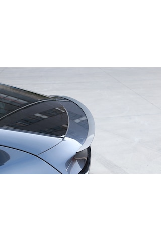 Tesla Junıper Içın Uyumlu Spoıler Rüzgarlık Parlak Karbon