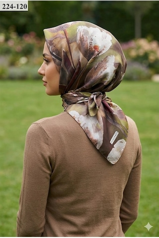 Velscarfs Soft Pamuk Parla Eşarp 224-120 Çok Renkli
