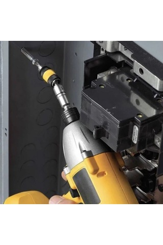 Moveevo Manyetik Ve Dinamik Metal Tornavida Ucu, Hızlı Vidalama, Gümüş Renk, 88mm, Çalışma Kolaylığı