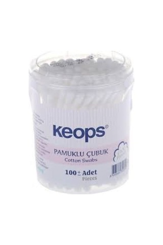 Keops 100lü Pamuklu Kulak Çubuğu