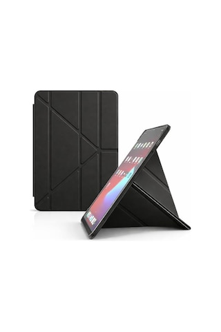 Inç Apple Uyumlu iPad Pro M4 Için Smart Folio - Siyah Arka Kapak