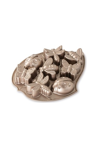 Nordic Ware ''53037 Kek Kalıbı'' Uğur Böceği Sku: Smg8690010588784 Açık Gri