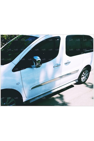 Peugeot Partner Tepee Krom Yan Kapı Çıtası 4 Kapı 2008 Üzeri