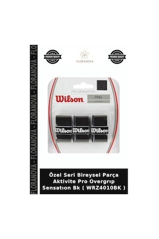 Özel Seri Bireysel Parça Aktivite Pro Overgrıp Sensatıon Bk Wrz4010bk Siyah