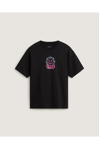 Vans Happy Spike Ss Erkek Siyah T-shirt - Vn000pe7 Siyah
