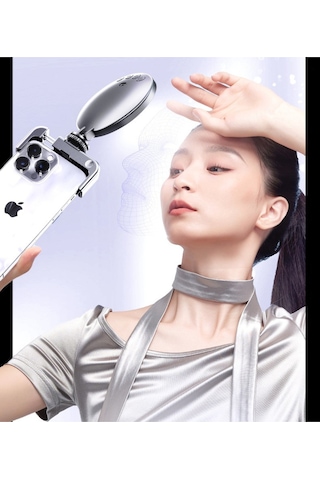 3 Renkli Çekim Işığı Tripod Telefon Kamera Laptop Uyumlu Selfie Işığı Tiktok Video Çekim Işık