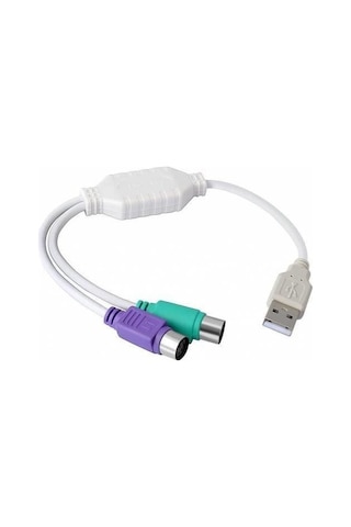 SPEEDUF USB To Ps/2 Çevirici Kablo Kablolu USB To Ps2 Çevirici