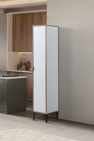 Sarmobi Arden Tek Kapaklı Çok Amaçlı Dolap Beyaz