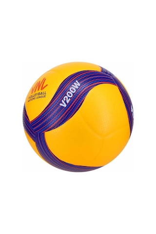 Mikasa V200w-vnl Süper Kompozit Fıvb Onaylı Voleybol Resmi Maç Topu Sarı Lacivert