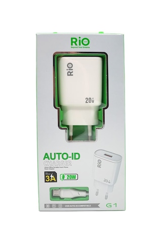 Rio Tech 20w Hızlı Şarj Usb Adaptör