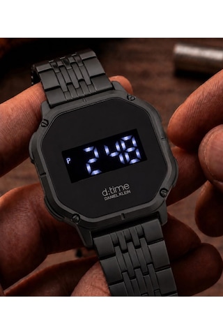 Dijital Led Dokunmatik Ekranlı Suya Dayanıklı 2 Yıl Garantili 3 Atm Unisex Kol Saati Vs.blkt.1106 Gümüş