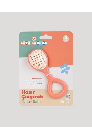 Tekli Hasır Çıngırak Somon Lc-30752-s Turuncu