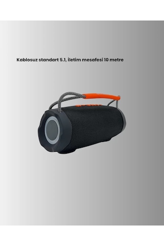 Northcity Bluetooth 5.1 Kablosuz Hoparlör - Rgb Işıklı Derin Bas Yeni Nesil