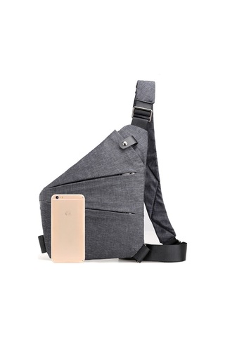 Jeemson Erkekler İçin Gri Askeri Tasarım Çapraz Çantası - Büyük Kapasite, Çok Cüzdanlı, Sağ Omuzlu Sırt Çantası Çok Renkli