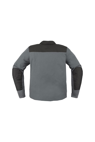 Icon Upstate Canvas Ce Korumalı Motosiklet Montu Siyah Gri