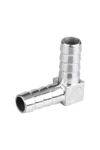 Metal Hortum Dirsek Eki Bağlantısı 8mm