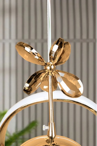 Clasy Model Gold Kaplama Metal Salon Mutfak Oturma Yatak Odası Modern Led Beyaz Işık Avize Gold