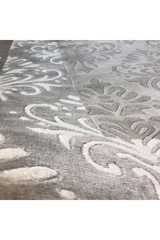 Eko Halı Venice Kcm 564 Silver White İthal El Dokuma Halı Gümüş